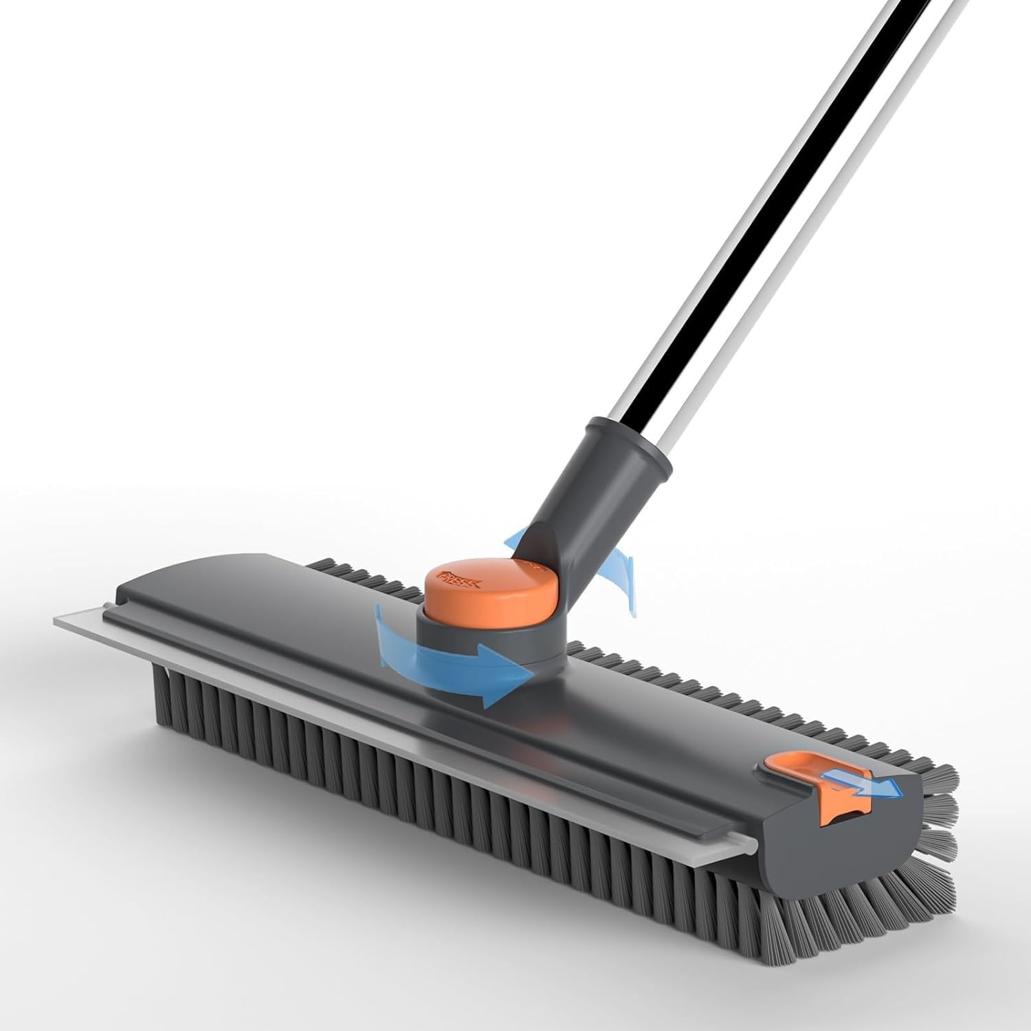 3 in 1 Bathroom Cleaning Brush with Wiper - Heavy Duty