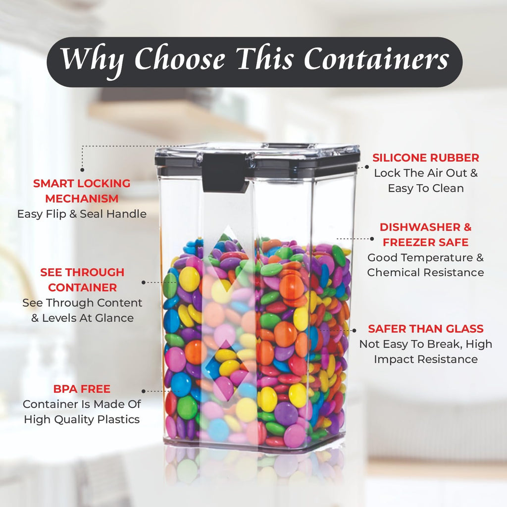 Air Tight Containers For Kitchen Storage