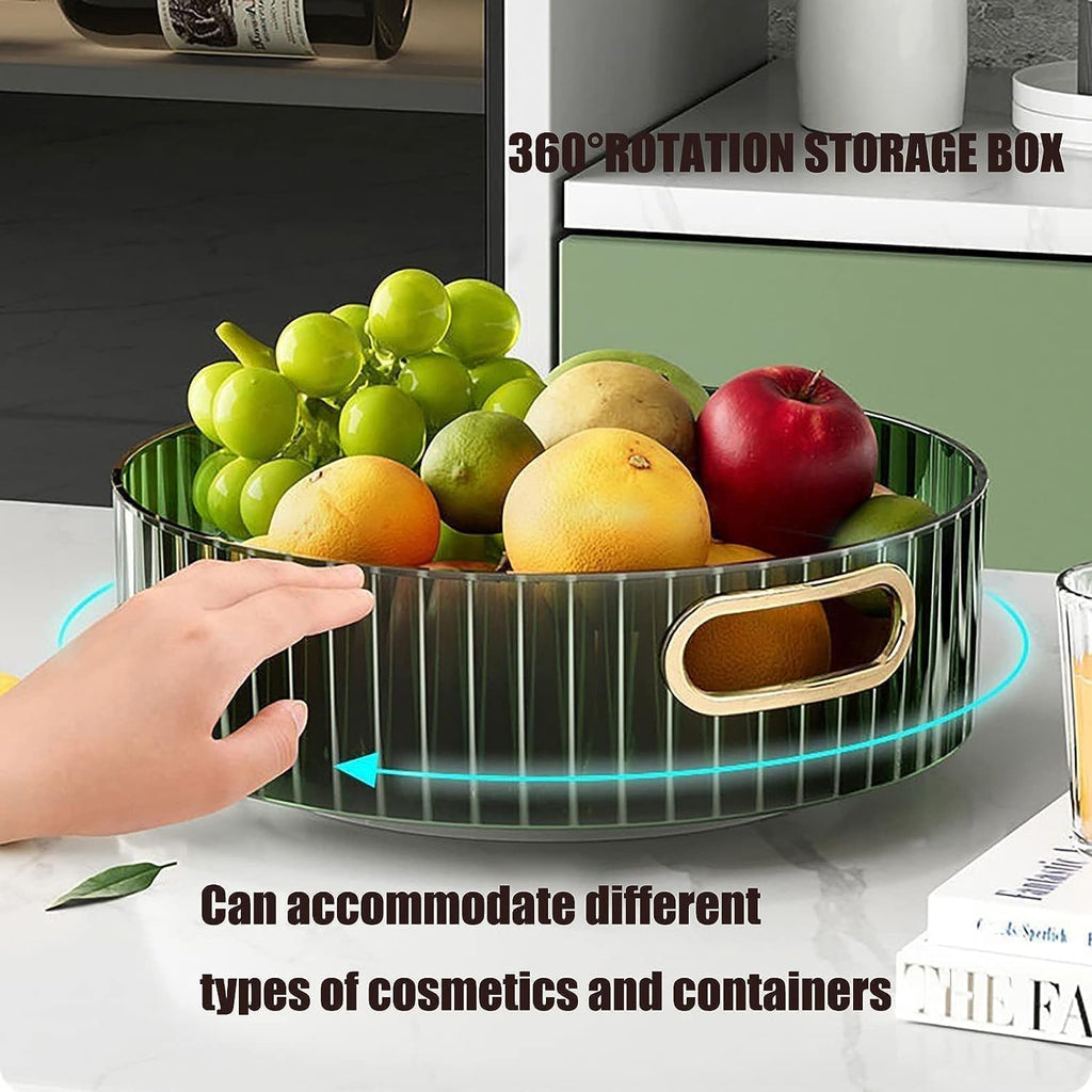 Premium Rotating Green Tray