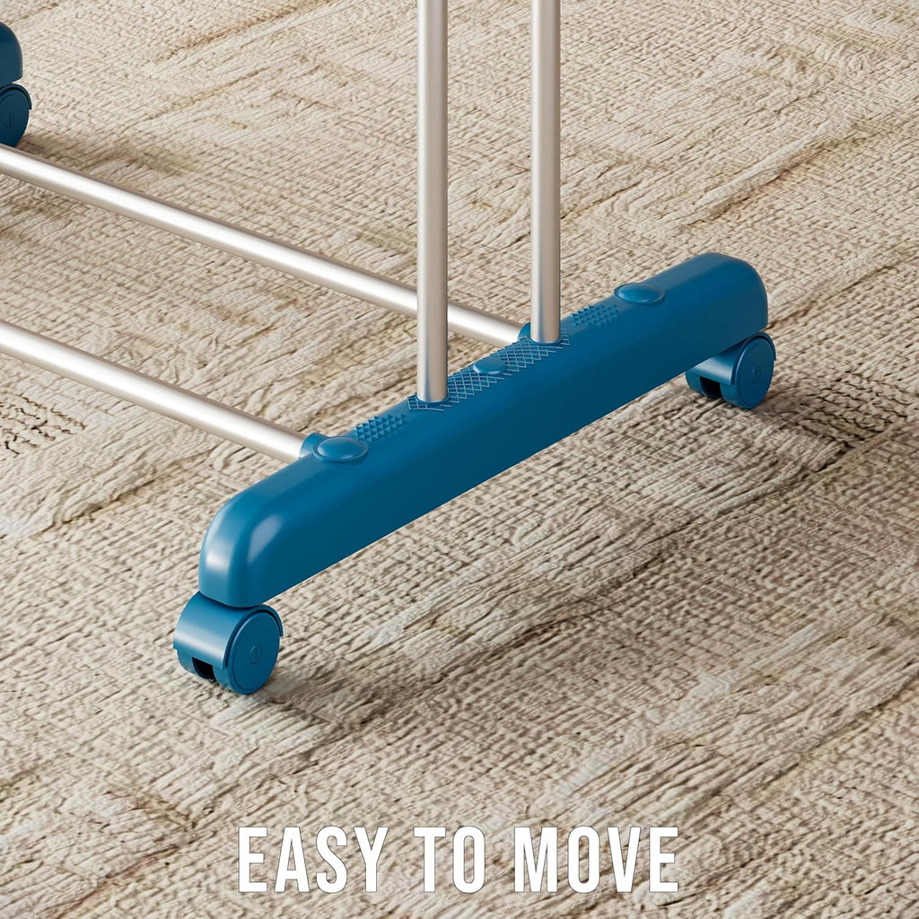 3 Layer Cloth Drying Rack | Foldable and Movable