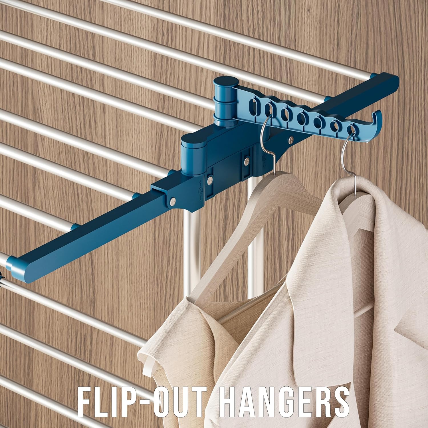3 Layer Cloth Drying Rack | Foldable and Movable