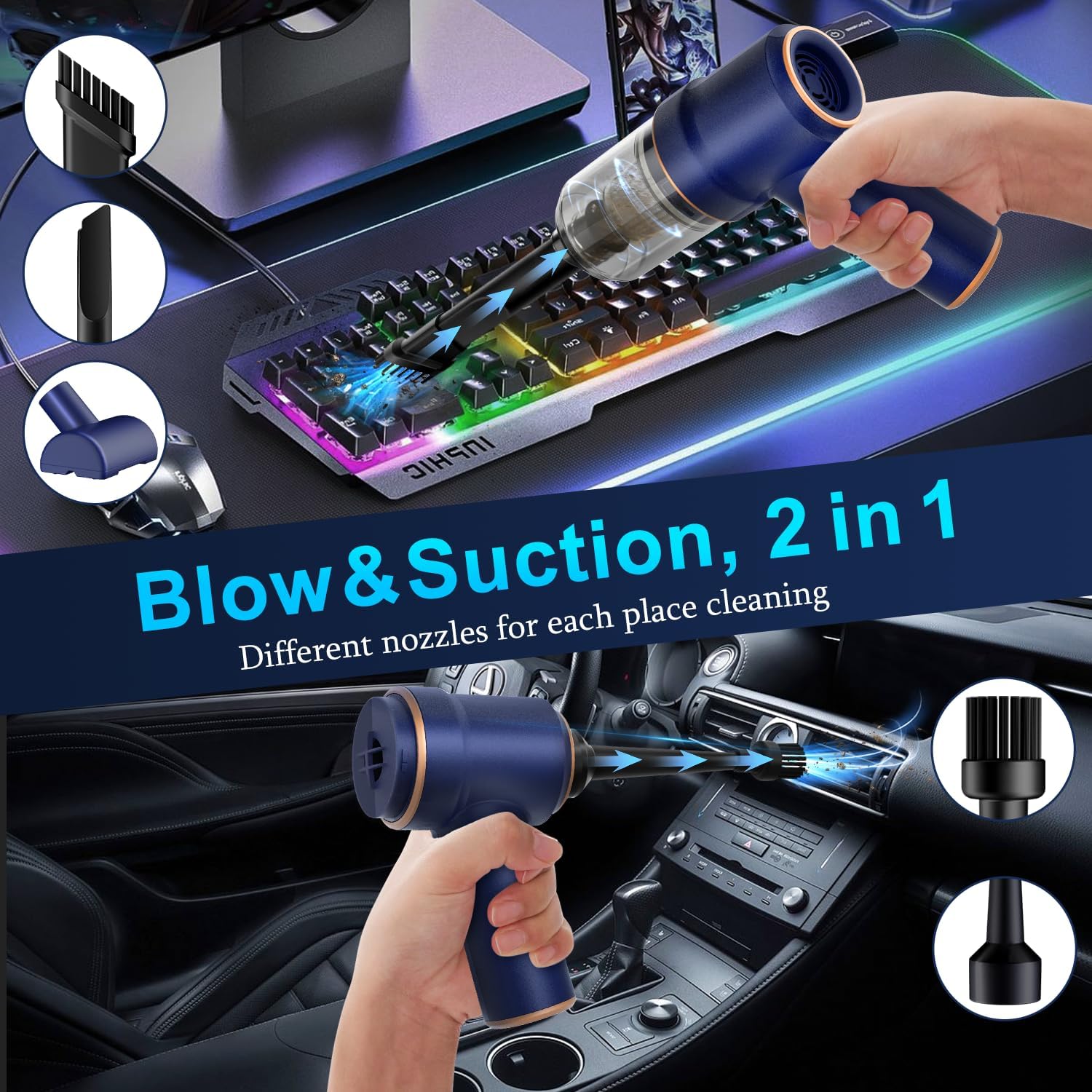 Portable Car Vacuum Cleaner