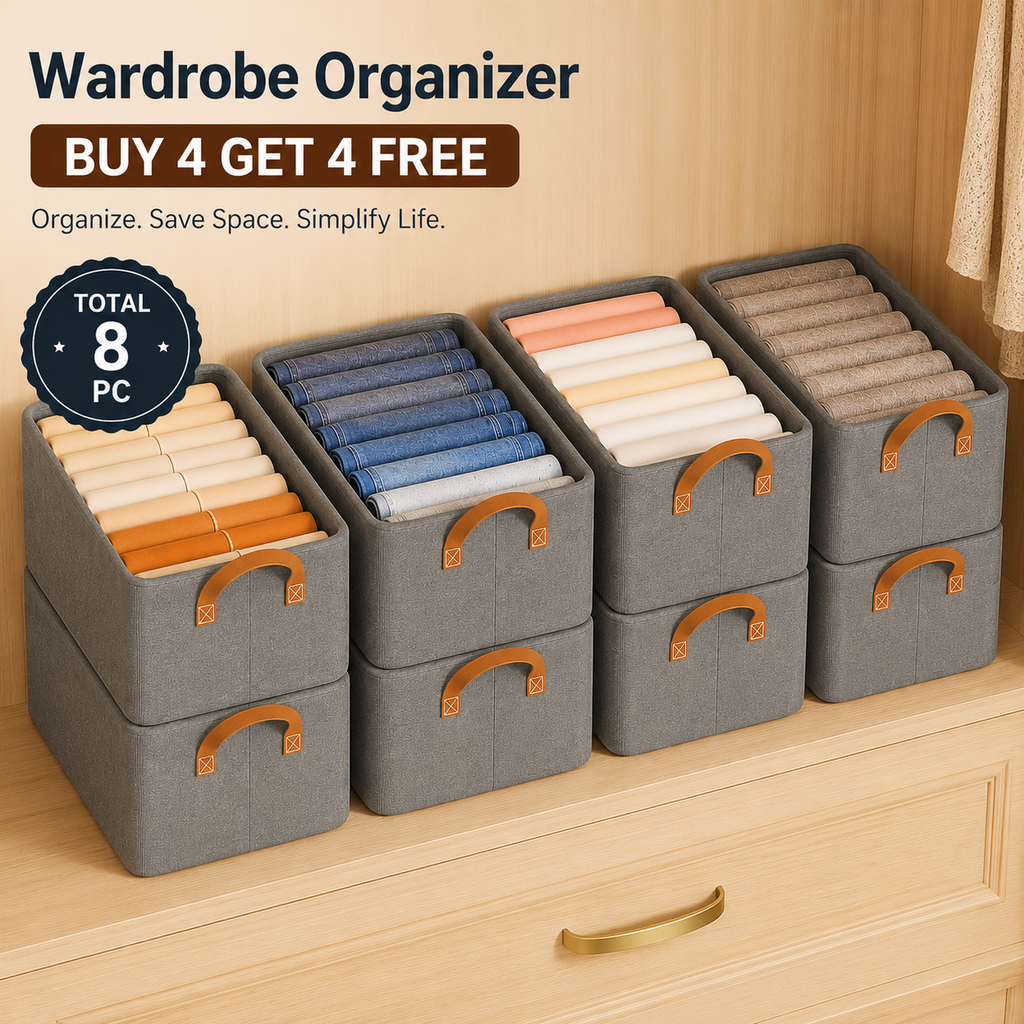 Foldable Wardrobe Organizer