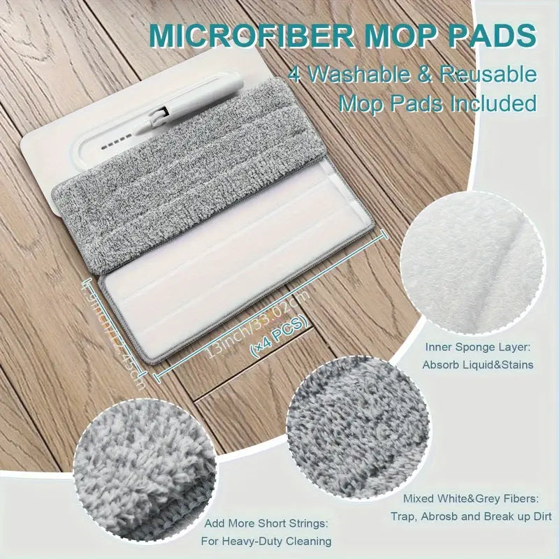 Flat Mop with Bucket